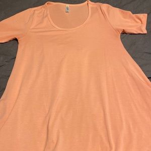 LulaRoe light coral Perfect T